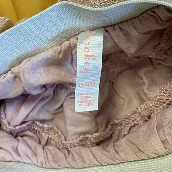 Baby Girl Cherokee Dusty Pink Ruffle Tulle Skirt 6-9M - Picture 9 of 9